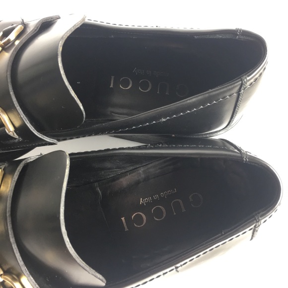 Gucci Made in Italy Calf  Horsebit Loafers 8D - Picture 5 of 8